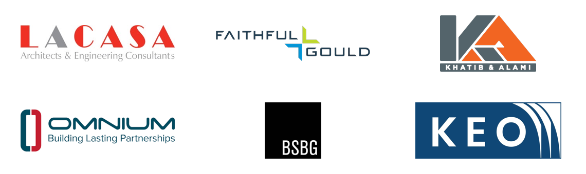 La Casa, Faithful+Gould, Khatib & Alami, Omnium, BSBG, KEO